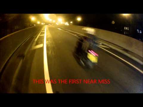 2014.12.11 Three Motorcyclists Close Pass At 40mph+