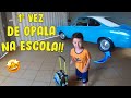 FIRST TIME TAKING MY SON TO SCHOOL IN AN OPALA