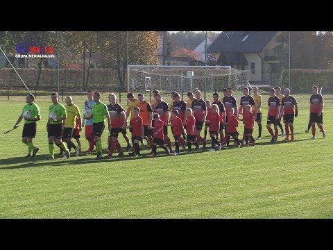 SŁOWIANIN GRĘBÓW - STAL NOWA DĘBA 1:1 (0:0) - FRAGMENTY MECZU I KOMENTARZE TRENERÓW