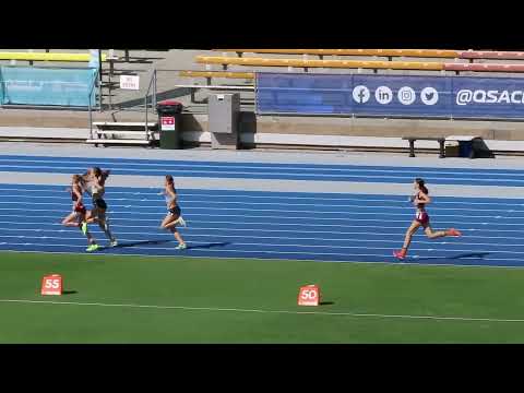 800m U15 Women Final, Australian Junior Championships, QSAC 14 April 2023