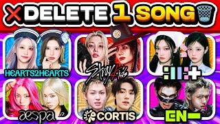 ❌ DELETE 1 K-Pop Song! 🎵😱 (The Ultimate Hardest Choice) 🤘 ANSWER - KPOP QUIZ 🎸