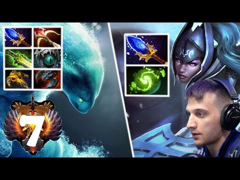 INTENSE #7 MORPHLING ES COMBO VS ARTEEZY LUNA MAGICAL BUILD INFINITE STUNS!