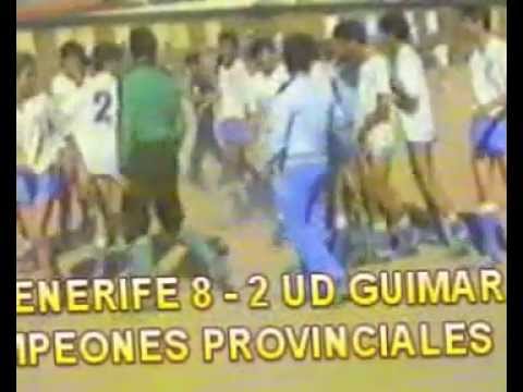 CD Tenerife Infantil Campeón Provincial Temporada 86/87