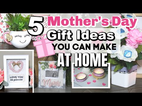 🎀 DIY MOTHER'S DAY GIFTS YOU CAN MAKE AT HOME | 5 Dollar Tree DIY Mother's Day Gift Ideas 2020