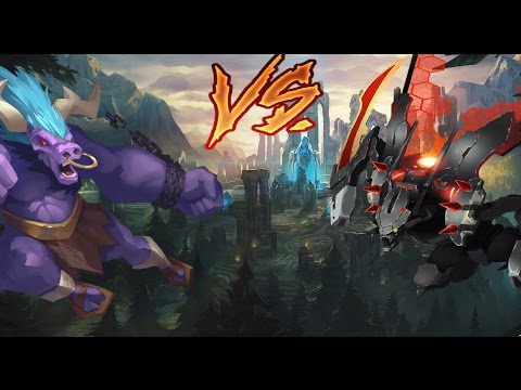 kha'zix vs Alistar Jungle Full Gameplay (LoL)(Kha Sec)
