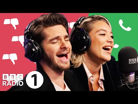 You HATE labradors?! Florence Pugh and Andrew Garfield play Unpopular Opinion