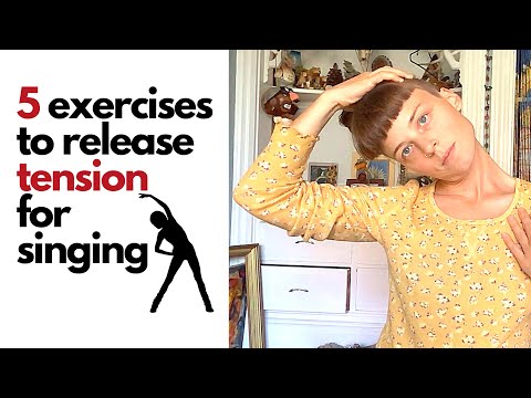 Five Exercises to Release Tension for Singing