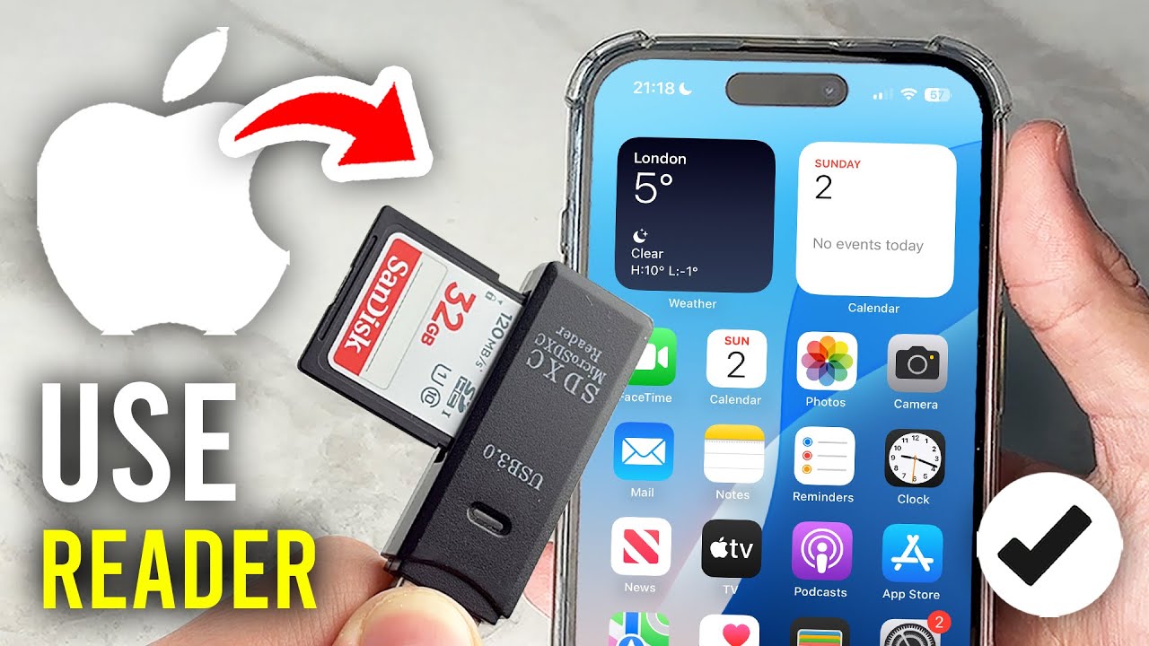How To Use SD Card Reader On iPhone - Full Guide
