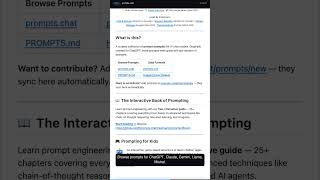 prompts.chat: f.k.a. Awesome ChatGPT Prompts. Share, discover, and collect