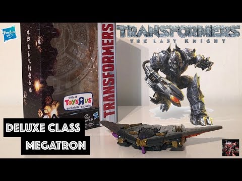 MEGATRON || Transformers: The Last Knight Mission To Cybertron Deluxe Class Megatron Review