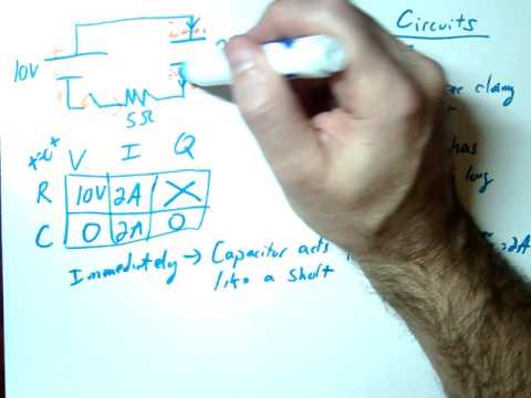 RC Circuit Intro (steady state) Video