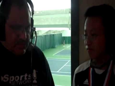 Derek Chen of Vincentian Tennis on MSA Sports Center Stage