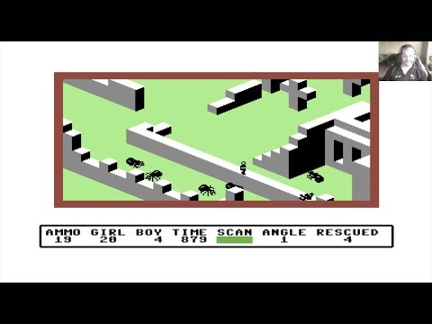 Lukozer Retro Game Review 382 - Ant Attack - Commodore 64