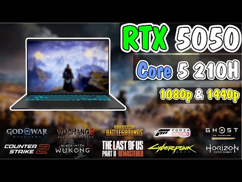 ASUS Gaming V16 (RTX 5050) — 1080p & 1440p gaming