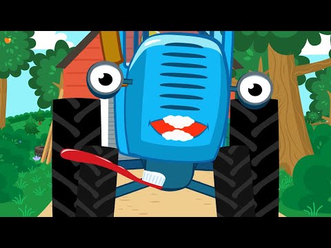 ЗУБКИ - Синий Трактор - Песенки про здоровье и гигиену! Сборник для малышей