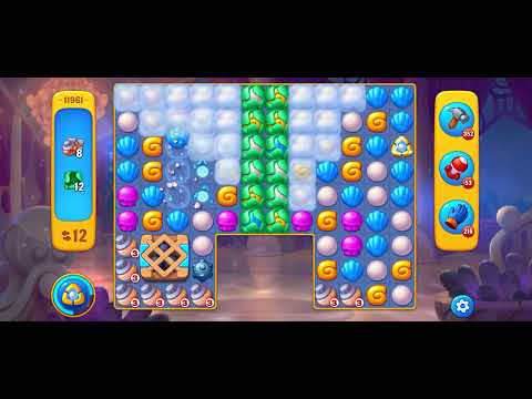 Fishdom level 11961 no boosters フィッシュダム ノーマル