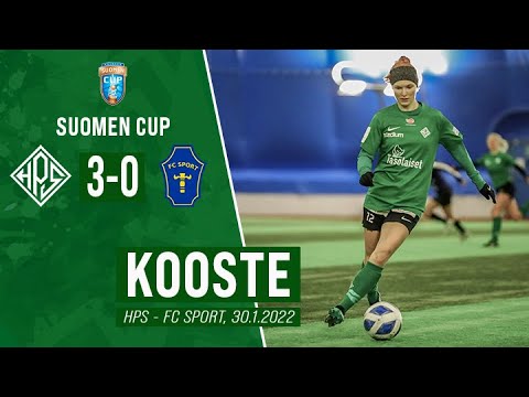 KOOSTE: HPS 3-0 FC Sport-j | Suomen Cup | 30.1.2022 - HPS TV