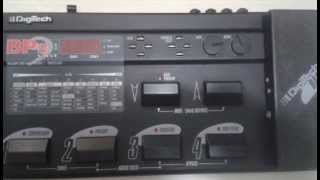 Video thumbnail for Digitech BP8 - Vacuum  Tube Bass Preamp by Gravidade Estudio