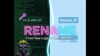 Splunk Rename Command: Cleaning Your Data for Better Reports & Hunting