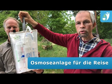 Eine Osmoseanlage für die Reise – Aquamichel Travel