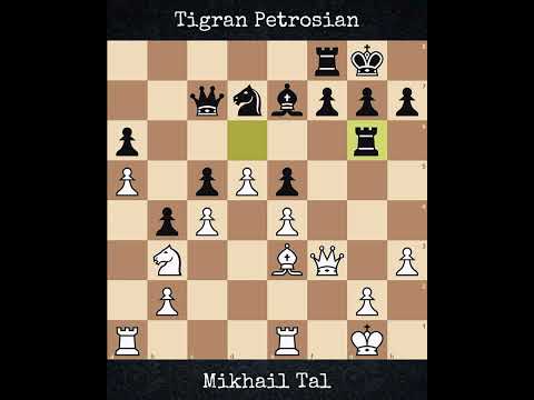 Mikhail Tal vs Tigran Petrosian | URS Championship (1958)
