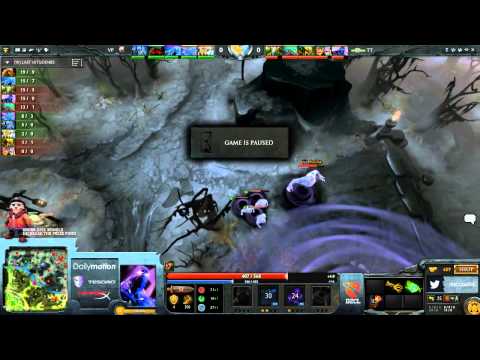 D2CL. Team Tinker vs Virtus.Pro, bo2, game 1. 08.09.2014