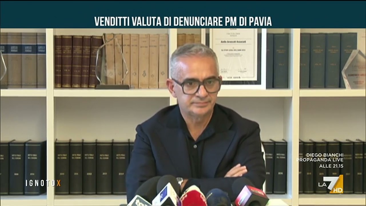 Garlasco, ex procuratore Venditti valuta denuncia sul capo d’accusa a Sempio: ...