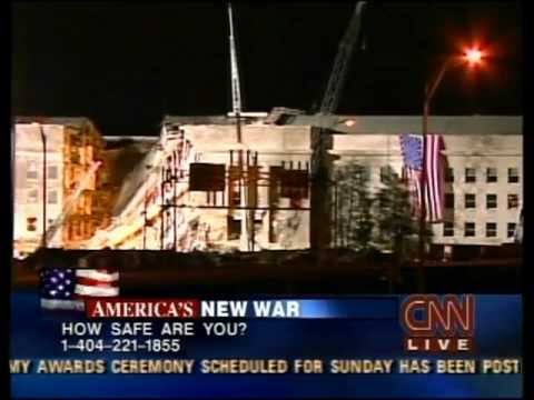 CNN 9/11 LIVE TV Coverage (9/15/01) 1:15 A.M - 1:30 A.M