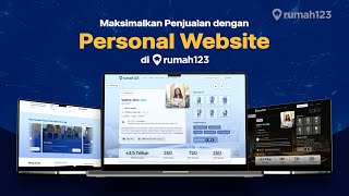 Lebih Profesional, Penjualan Maksimal dengan Personal Website di Rumah123! #PastiClosing