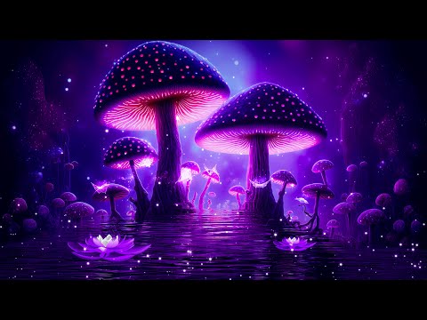 Peaceful Night 💜 Soothing Deep Sleep Music ★ Mystical Calming Music To Help You Sleep