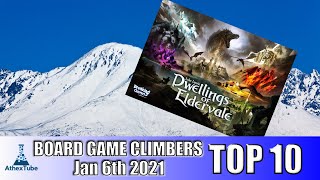 Top 10 Board Game Climbers for Week Ending in January 6th 2021
