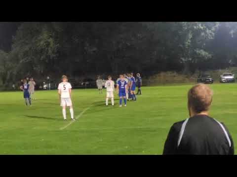 Freistoß Azem Mehanovic Probsteier SG zum 1:3  © 2023 Probsteier SG web