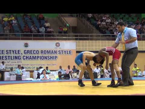 Asian cadet FS & GR 2015 : 42 kg 1/4 final Srilanka vs PRK