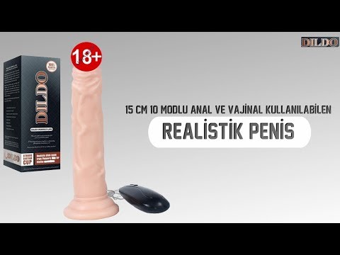 Dildo Series 15 Cm 10 Modlu Anal ve Vajinal Kullanılabilen Realistik Penis
