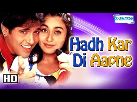 Hadh Kar Di Aapne {HD} (2000) – Superhit Comedy Film – Govinda – Rani Mukherji – Jhonny Lever