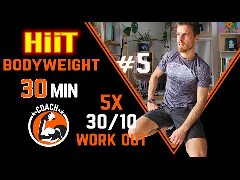 SPECIAL 5 X Tabata 30/10 - Cardio-Legs Killer Workout - by TABATAMANIA
