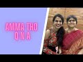 AMMA THO QUESTION N ANSWER SRAVANA BHARGAVI