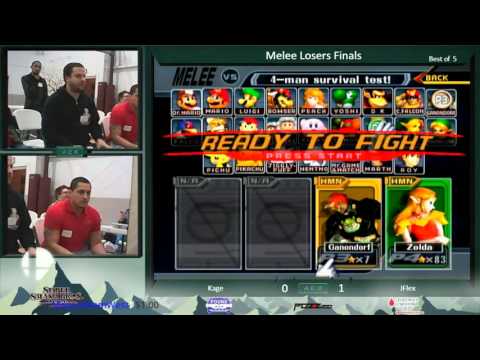 AEX 10: Kage vs JFlex - Melee Singles Losers Finals