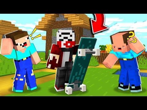TERS MASKE KAYKAY ALIP BALON KAFAYI KISKANDIRDI !! - Minecraft