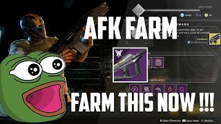 *Afk* Funnel Web Farm and Powerful Engram Farm (FAST AND EASY)- Destiny 2 Witch Queen