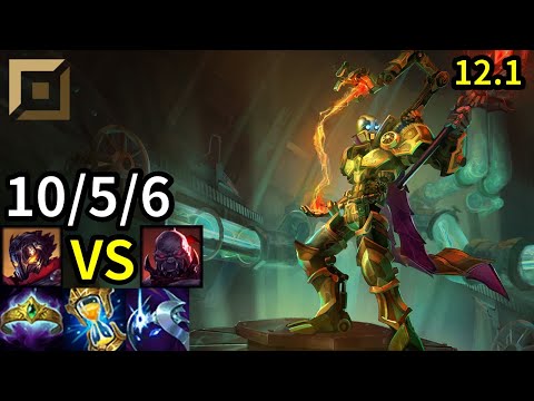 Viktor Top vs Sion - KR Master | Patch 12.1
