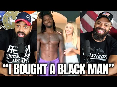 White Woman Buys Black Man Online