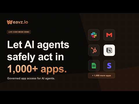 Weavz.io 소개 영상