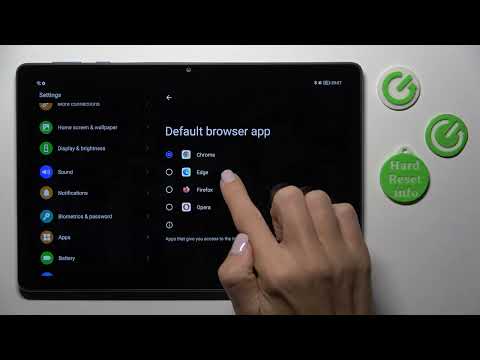 How to Change Default Browser on HONOR Pad X8