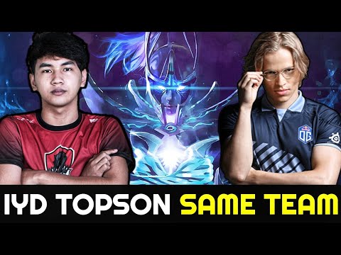 when INYOURDREAM & TOPSON in Same team - No Mercy Totally Destroy 7.26 Dota 2