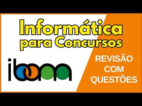 Banca IBAM | Questões Comentadas de Informática Básica para Concurso Público