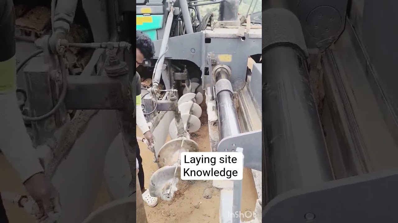 🎥 CTSB Paver Full Process | Road Construction | Engineering Explained #machine #civillab #civilwork