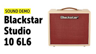 Video thumbnail for Blackstar Studio 10 6L6 - Sound Demo (no talking) by Guitar Bonedo