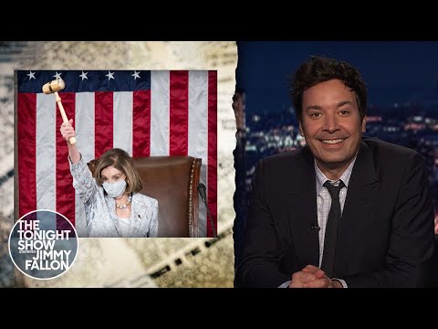 News & Improved: Pelosi on Trump’s Impeachment, VP Harris Breaks Senate Tie