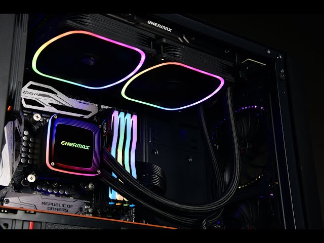 Enermax Aquafusion RGB 360 Kit Refrigeración Líquida video